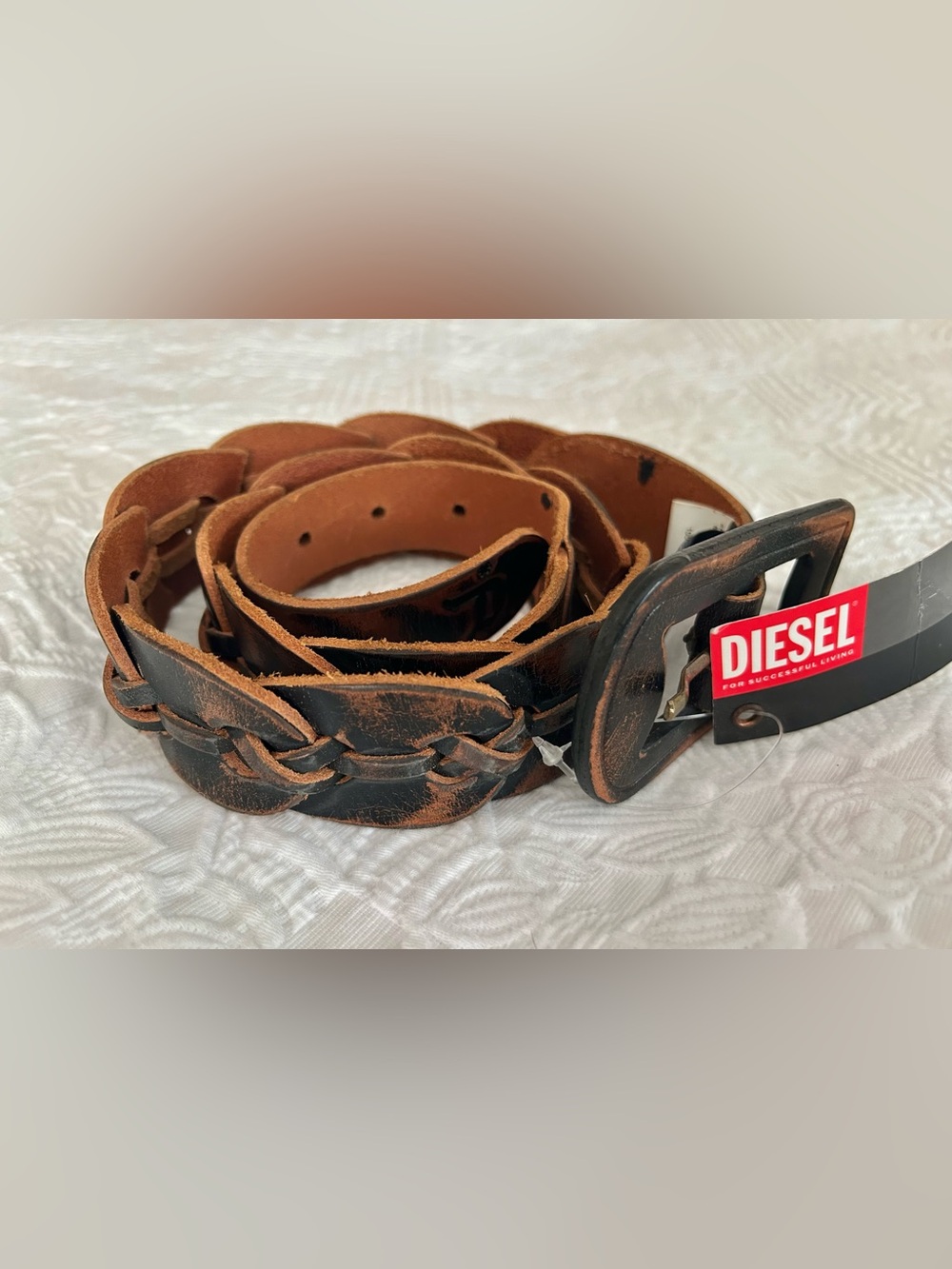 NWT Vintage Diesel Leather Belt